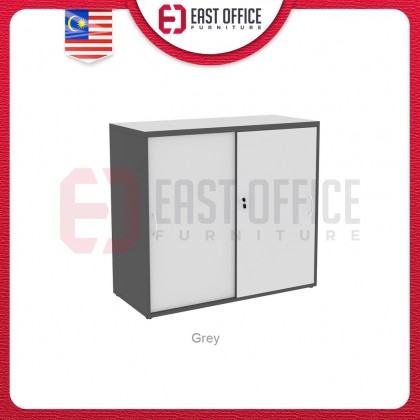 Low Sliding Door Wood Cabinet